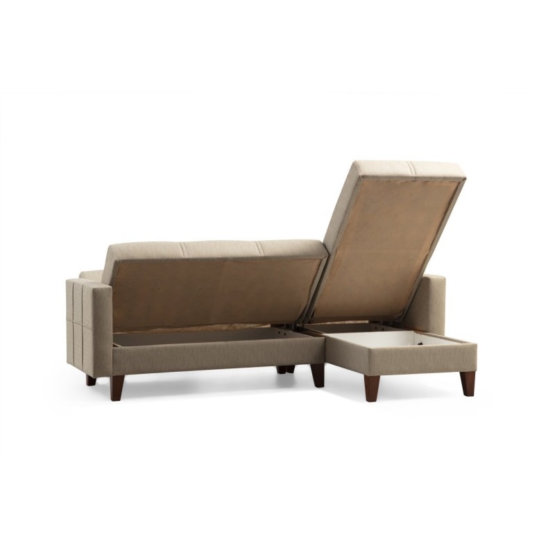 Sofa Set Polya L - Beige Beige