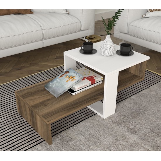 Coffee Table Chain - White, Walnut White
Walnut