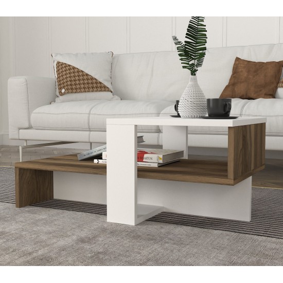 Coffee Table Chain - White, Walnut White
Walnut