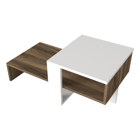 Coffee Table Chain - White, Walnut White
Walnut
