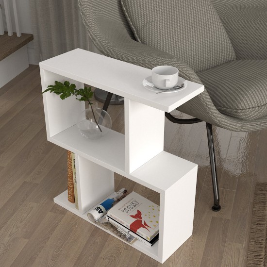 Side Table Karinus - White White Side Table Karinus - White White