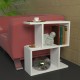Side Table Karinus - White White Side Table Karinus - White White