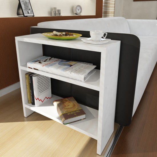 Side Table Silvanus - White White Side Table Silvanus - White White