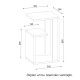 Side Table Sister - White White Side Table Sister - White White