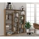 Βιβλιοθήκη - Ample - Χρώμα Καρυδί -125x22x135εκ