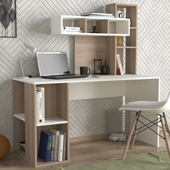 Hanah Home Study Desk Coral - White, Cordoba White
Cordoba