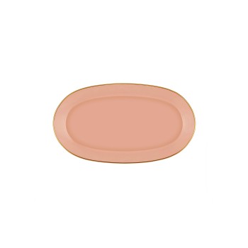 Service Plate Set (2 Pieces) BSC0020 Salmon