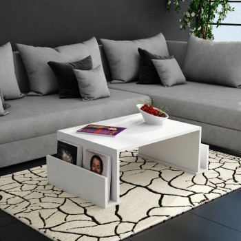Coffee Table Magazin - White White