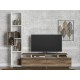 TV Unit Tulip - White, Walnut White
Walnut TV Unit Tulip - White, Walnut White
Walnut