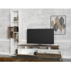 TV Unit Tulip - White, Walnut White
Walnut