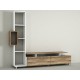 TV Unit Tulip - White, Walnut White
Walnut TV Unit Tulip - White, Walnut White
Walnut