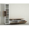 TV Unit Tulip - White, Walnut White
Walnut