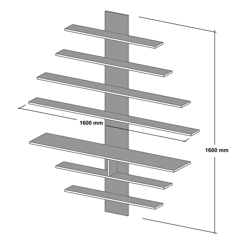 TV Unit Zebra - White, Walnut White
Walnut