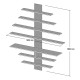 TV Unit Zebra - White, Walnut White
Walnut TV Unit Zebra - White, Walnut White
Walnut