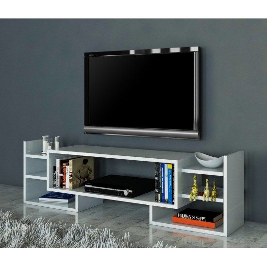 TV Unit Sema - White White TV Unit Sema - White White