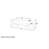 TV Unit Sema - White White