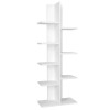 Βιβλιοθήκη - Tree - Χρώμα Λευκό - 45x22x121εκ