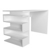 Study Desk Snake - White White