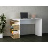 Study Desk Snake - White, Walnut White
Walnut