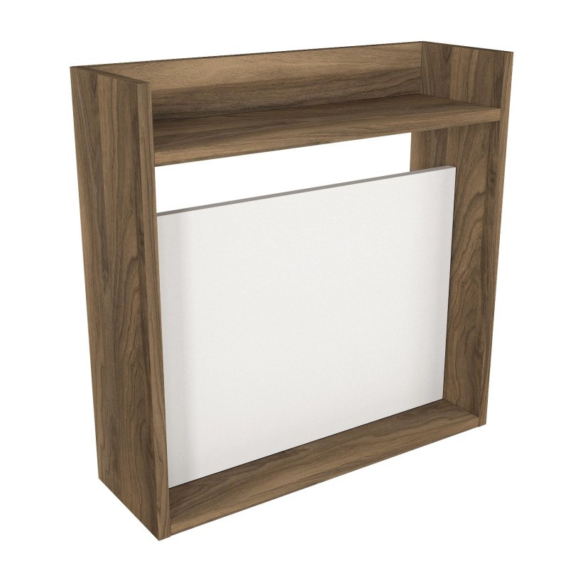 Study Desk Laptop - White, Walnut White
Walnut