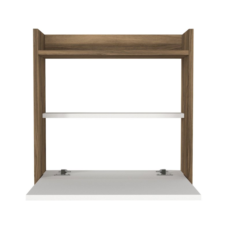 Study Desk Laptop - White, Walnut White
Walnut