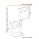 Study Desk Laptop - White, Walnut White
Walnut Study Desk Laptop - White, Walnut White
Walnut