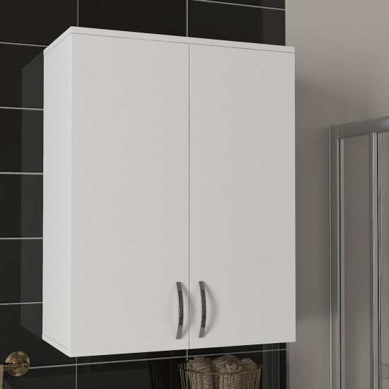 Bathroom Cabinet Zoe - White White Bathroom Cabinet Zoe - White White