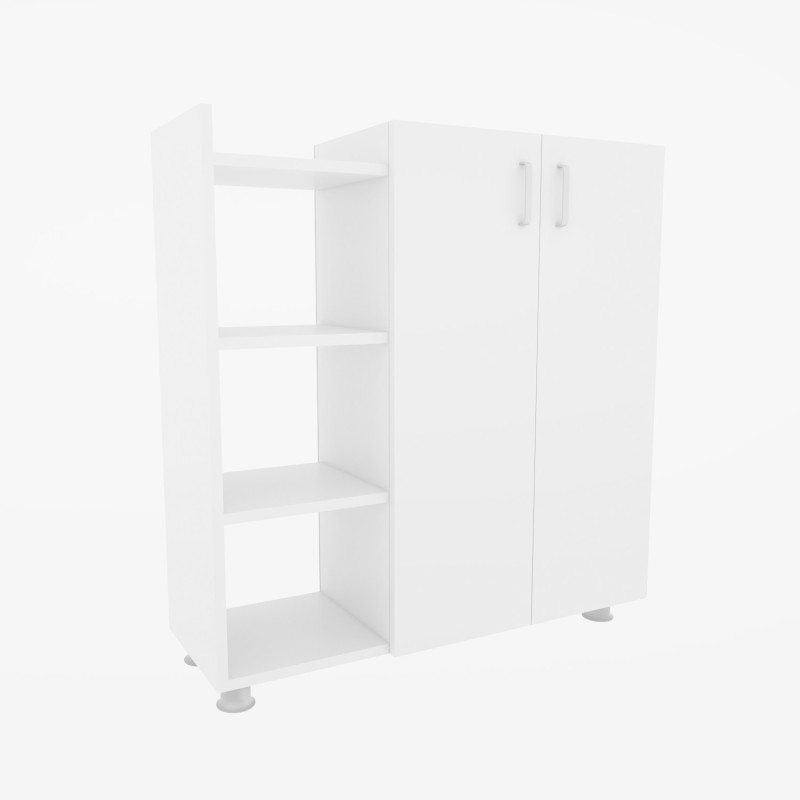 Shoe Cabinet Asus - White White