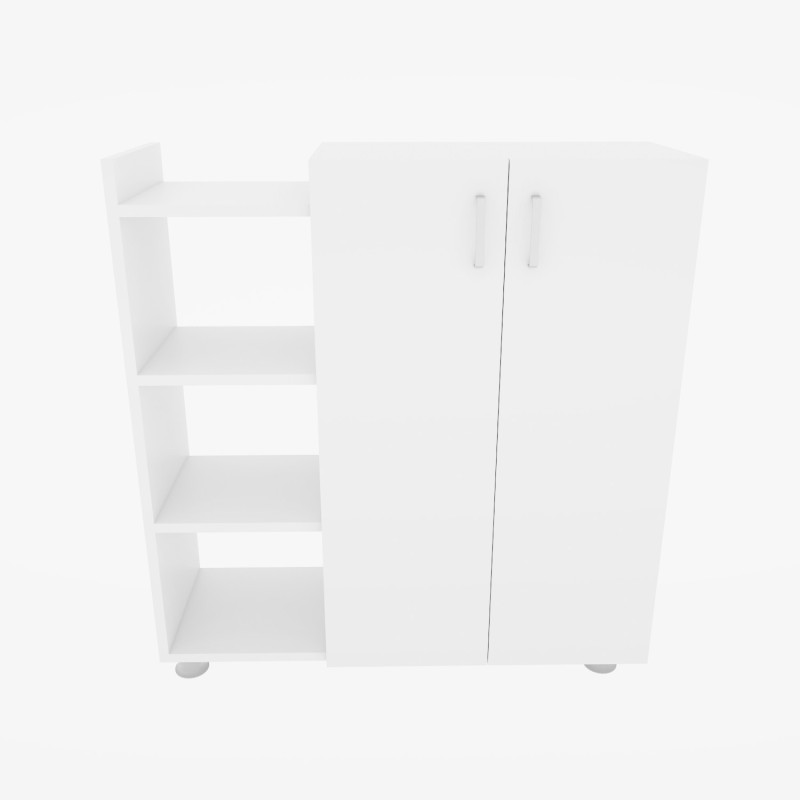 Shoe Cabinet Asus - White White