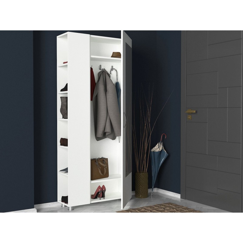 Hall Stand Meyra - White White