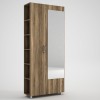 Hall Stand Meyra - Walnut Walnut