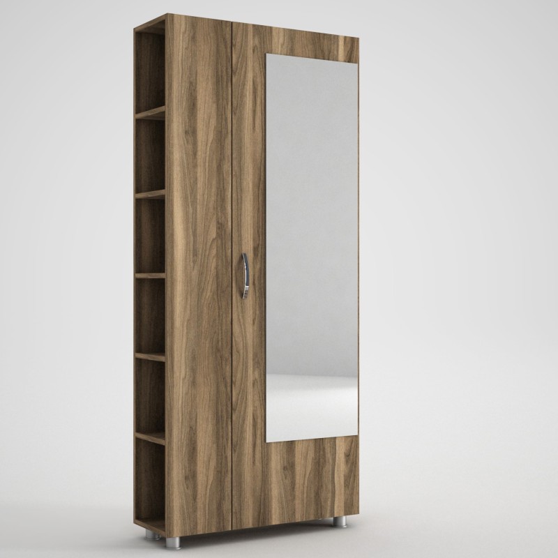 Hall Stand Meyra - Walnut Walnut