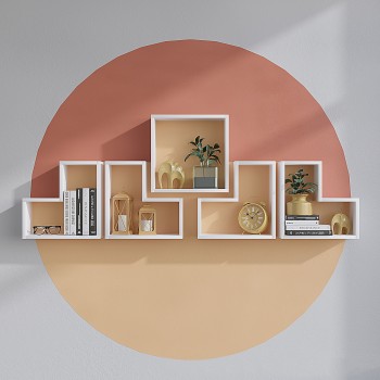 Wall Shelf Elitra - White White