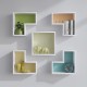Wall Shelf Elitra - White White Wall Shelf Elitra - White White