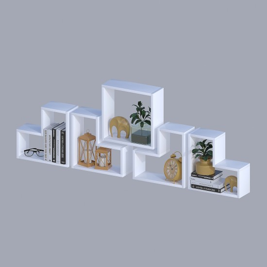 Wall Shelf Elitra - White White Wall Shelf Elitra - White White
