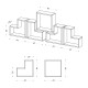 Wall Shelf Elitra - White White Wall Shelf Elitra - White White