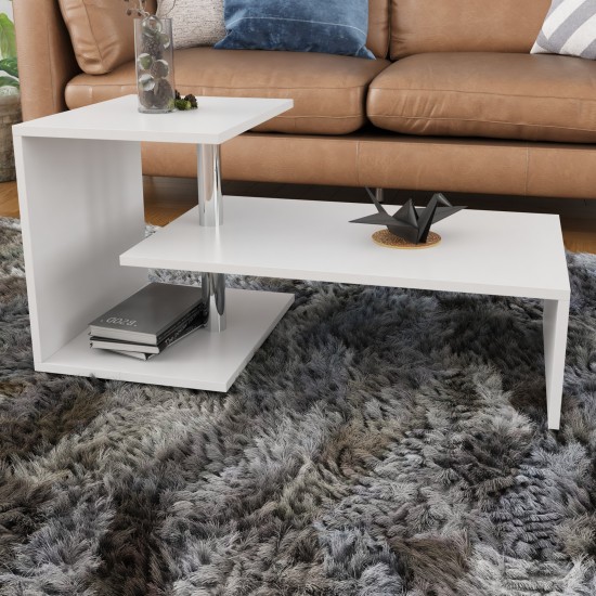Coffee Table Dilek - White White Coffee Table Dilek - White White