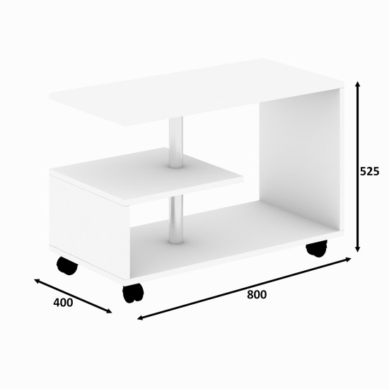 Coffee Table Karanfil - White White