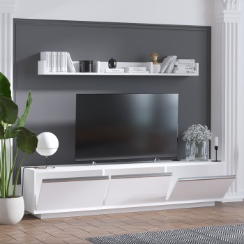 TV Unit Prag - White White