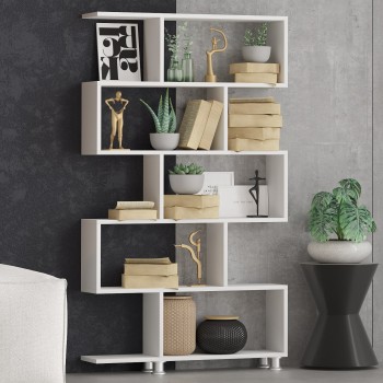 Bookshelf Nilüfer - White White