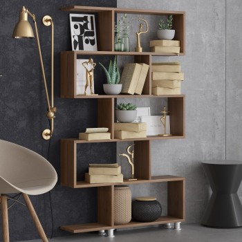 Bookshelf Nilüfer - Walnut Walnut