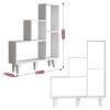 Bookshelf Nisa - White White