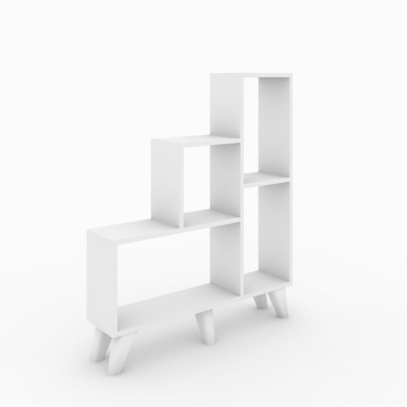 Bookshelf Nisa - White White