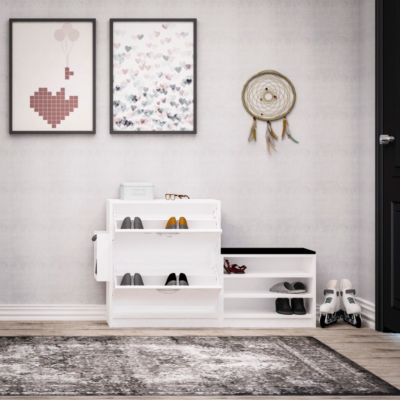 Shoe Cabinet Trend - White White