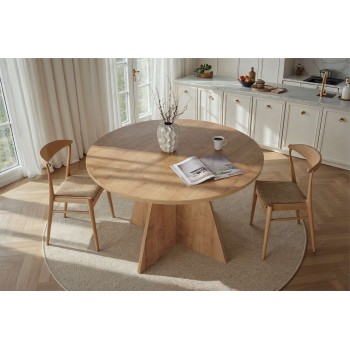 Dining Table Virella - Sapphire Oak Sapphire Oak