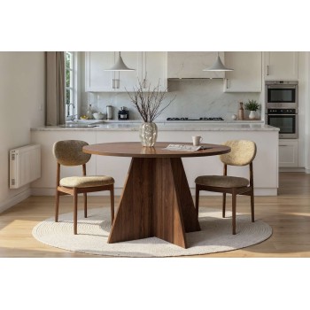 Dining Table Virella - Walnut Walnut
