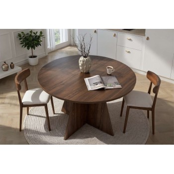 Dining Table Virella - Walnut Walnut