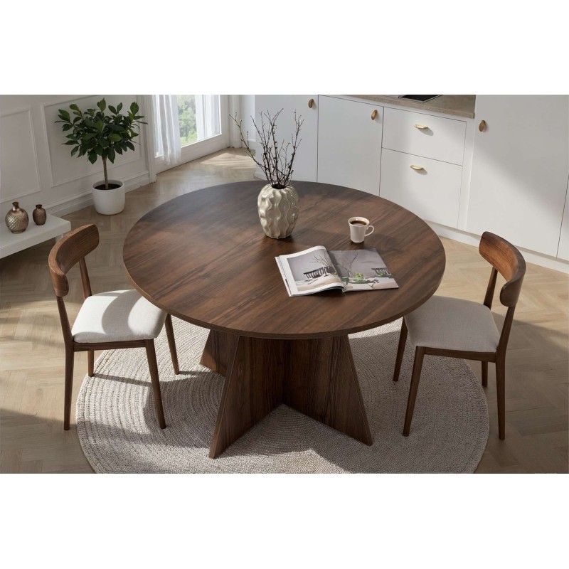 Dining Table Virella - Walnut Walnut