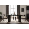 Dining Table Sabella - Wood Black Wood Black