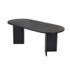 Dining Table Sabella - Wood Black Wood Black